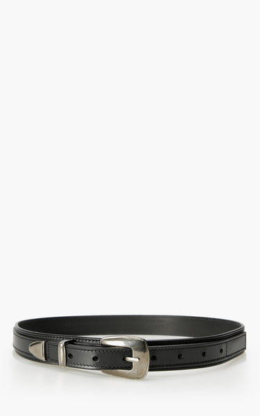 小物 LEMAIRE MINIMAL WESTERN BELT Minimal Western Belt in Black