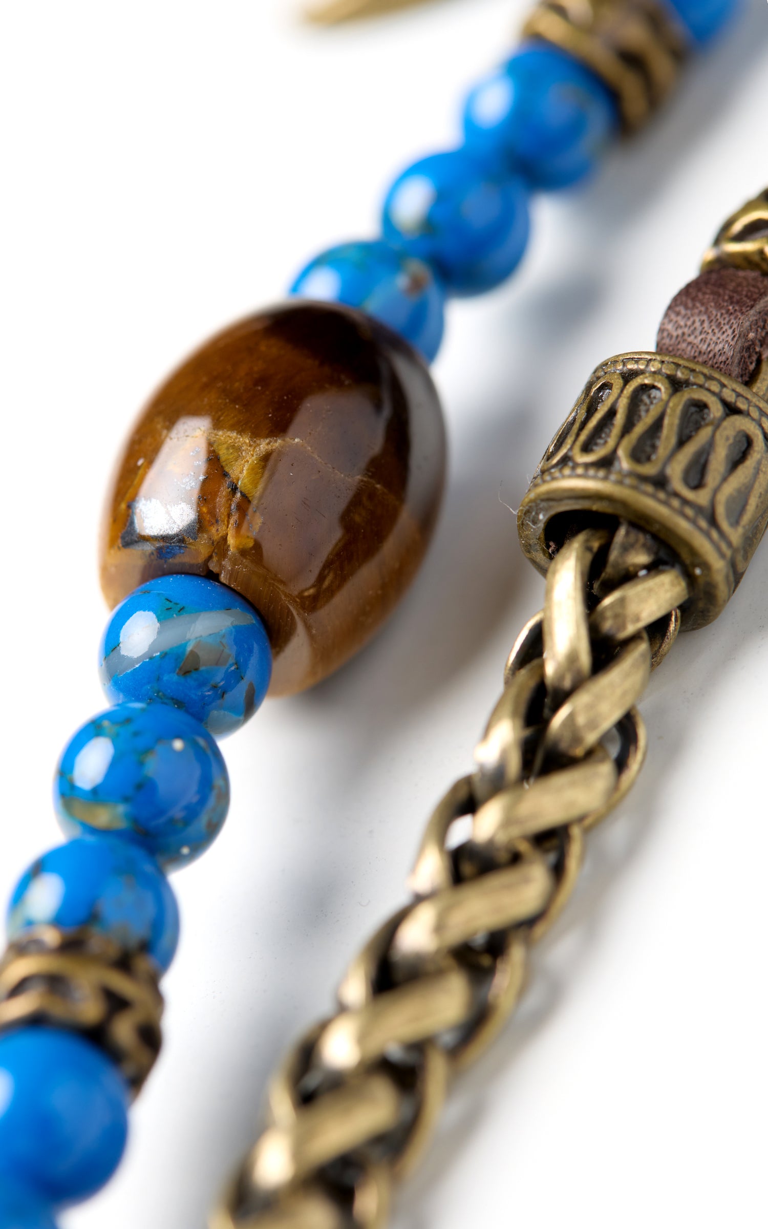 XXL Hardwear Wallet Chain "Blue Rusty"