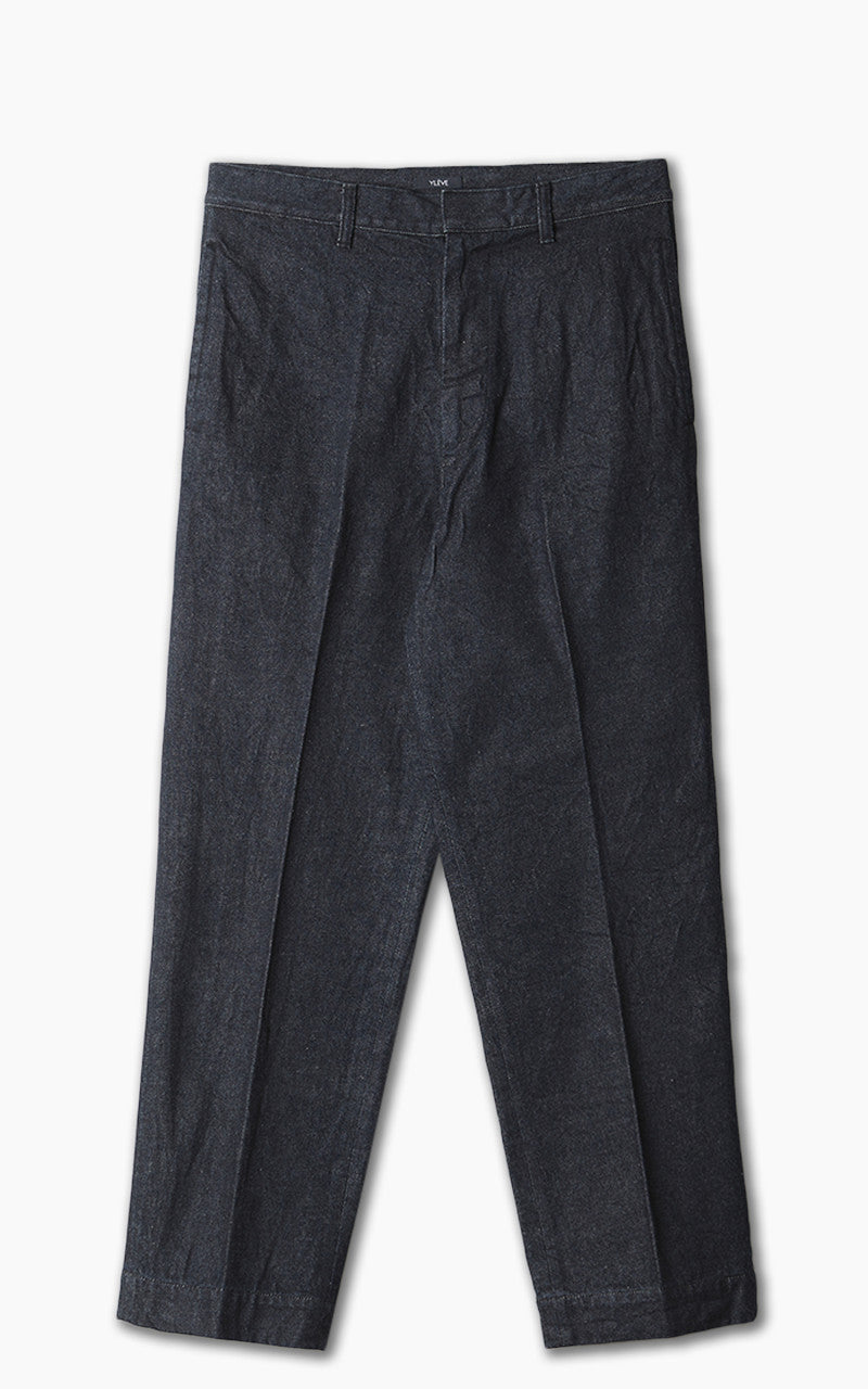 YLÈVE 13.5oz Denim Trousers Indigo