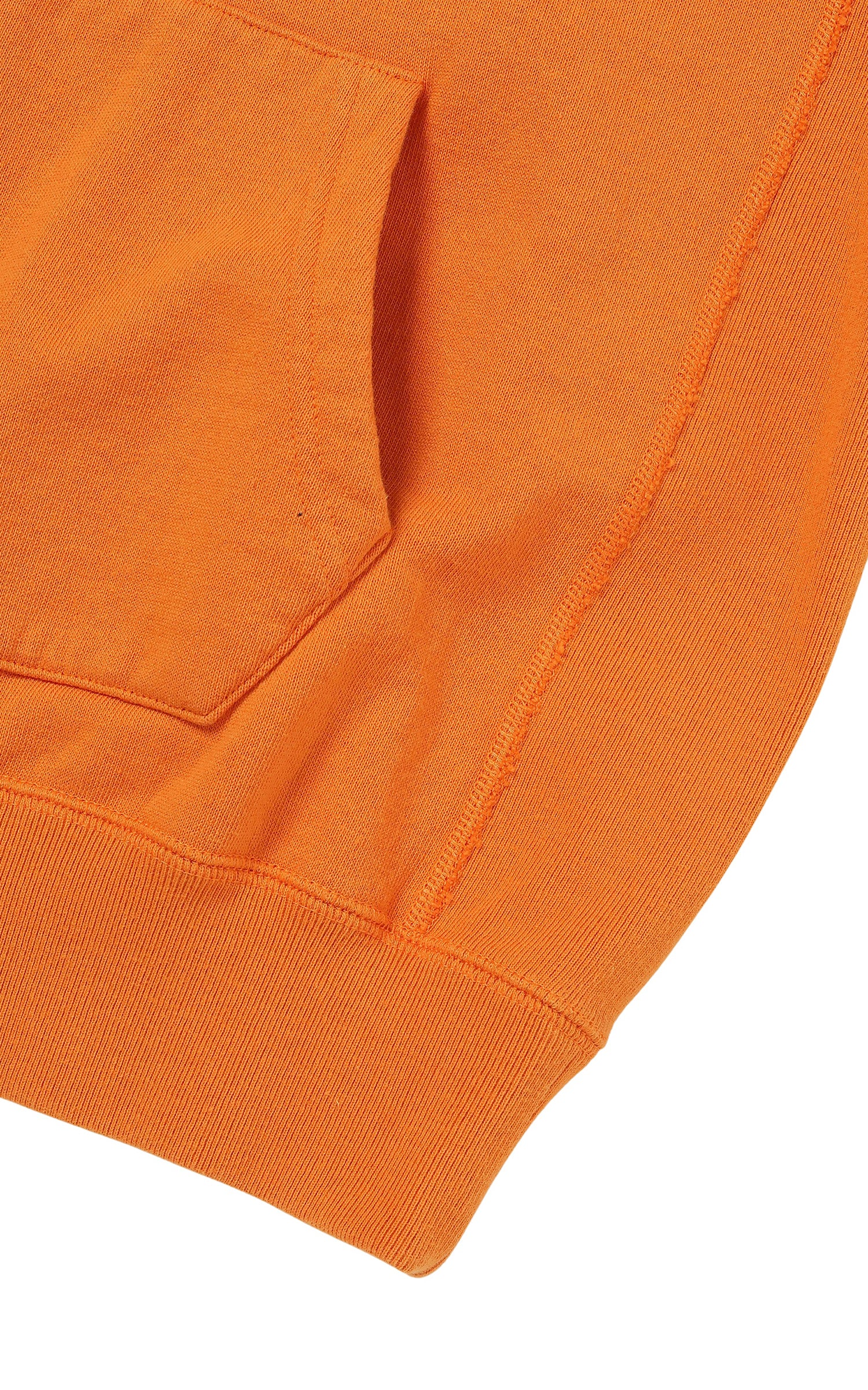 Wonder Looper Zip Hoodie Super Looper French Terry Orange