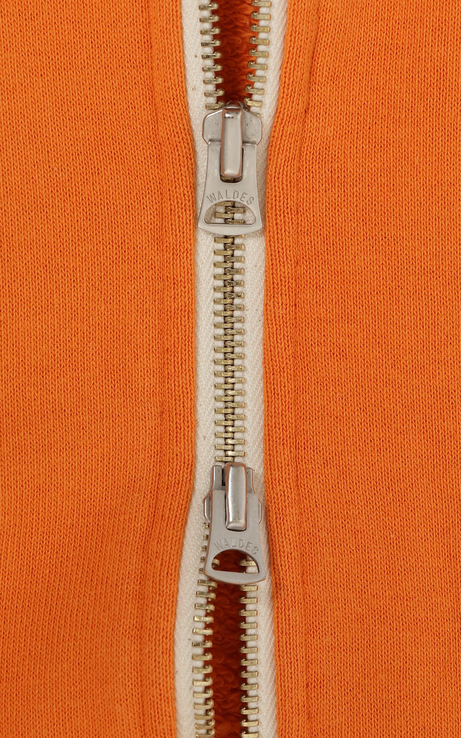 Wonder Looper Zip Hoodie Super Looper French Terry Orange