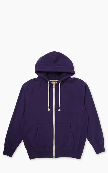 Wonder Looper Zip Hoodie Super Looper French Terry Purple
