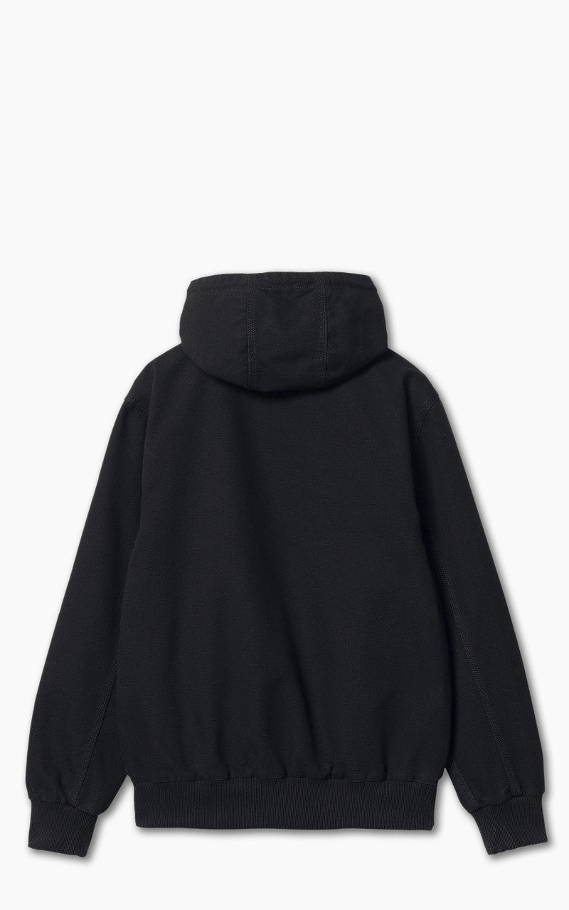 Carhartt WIP Active Jacket Dearborn Canvas Black Aged Canvas Carhartt WIP Active Jacket Dearborn Canvas Black Aged Canvas
