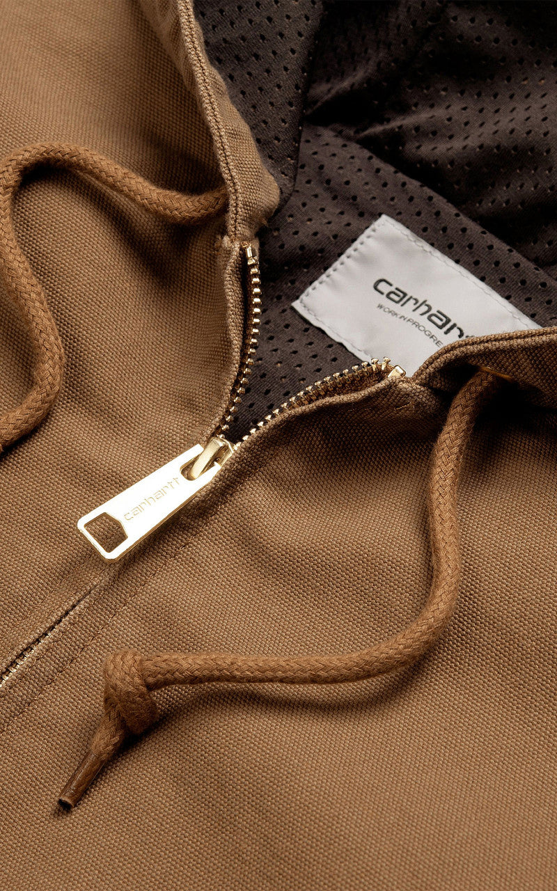 Carhartt WIP Active Jacket Hamilton Brown Rinsed