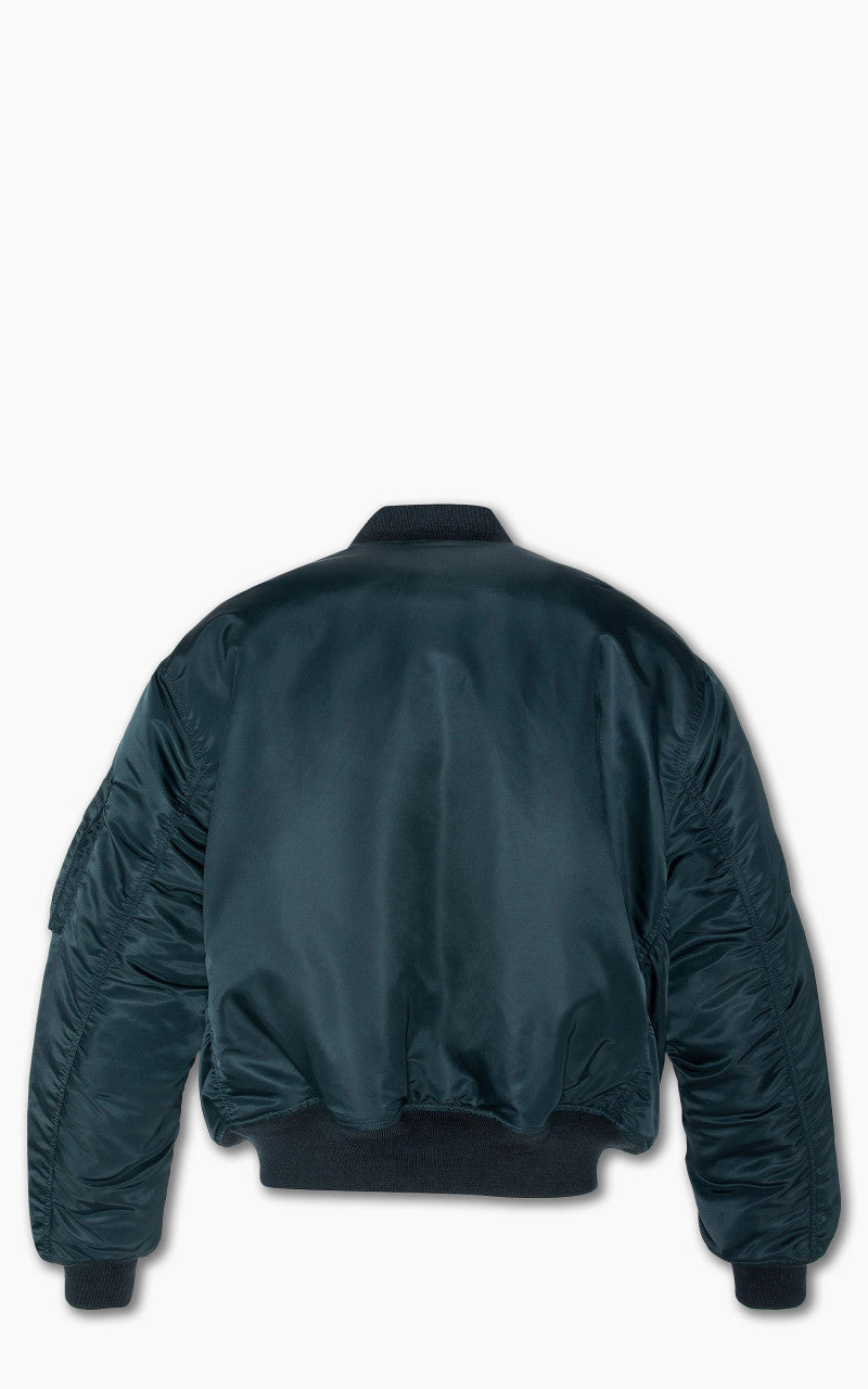 Schott NYC Airforce 90s Fit MA-1 Bomber Jacket Navy
