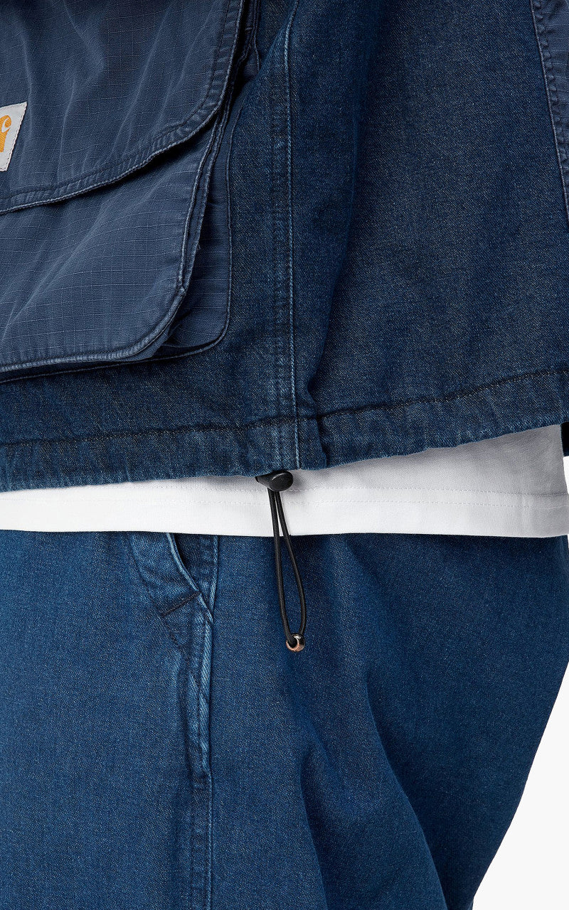 Carhartt WIP Alma Vest Blue Stone Washed