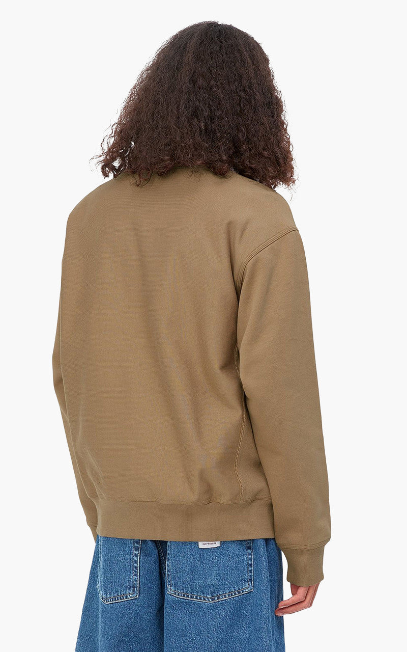 Carhartt WIP American Script Sweatshirt Buffalo