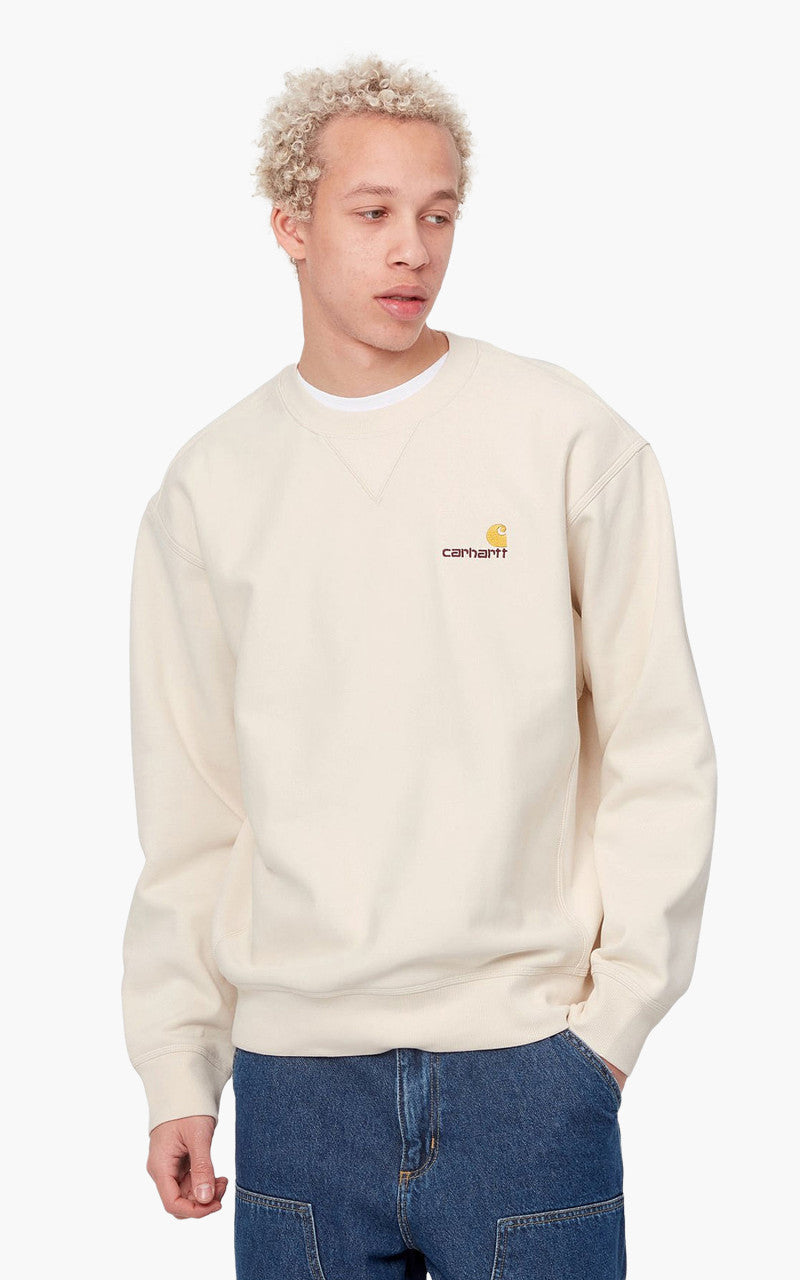 Carhartt WIP American Script Sweatshirt Natural