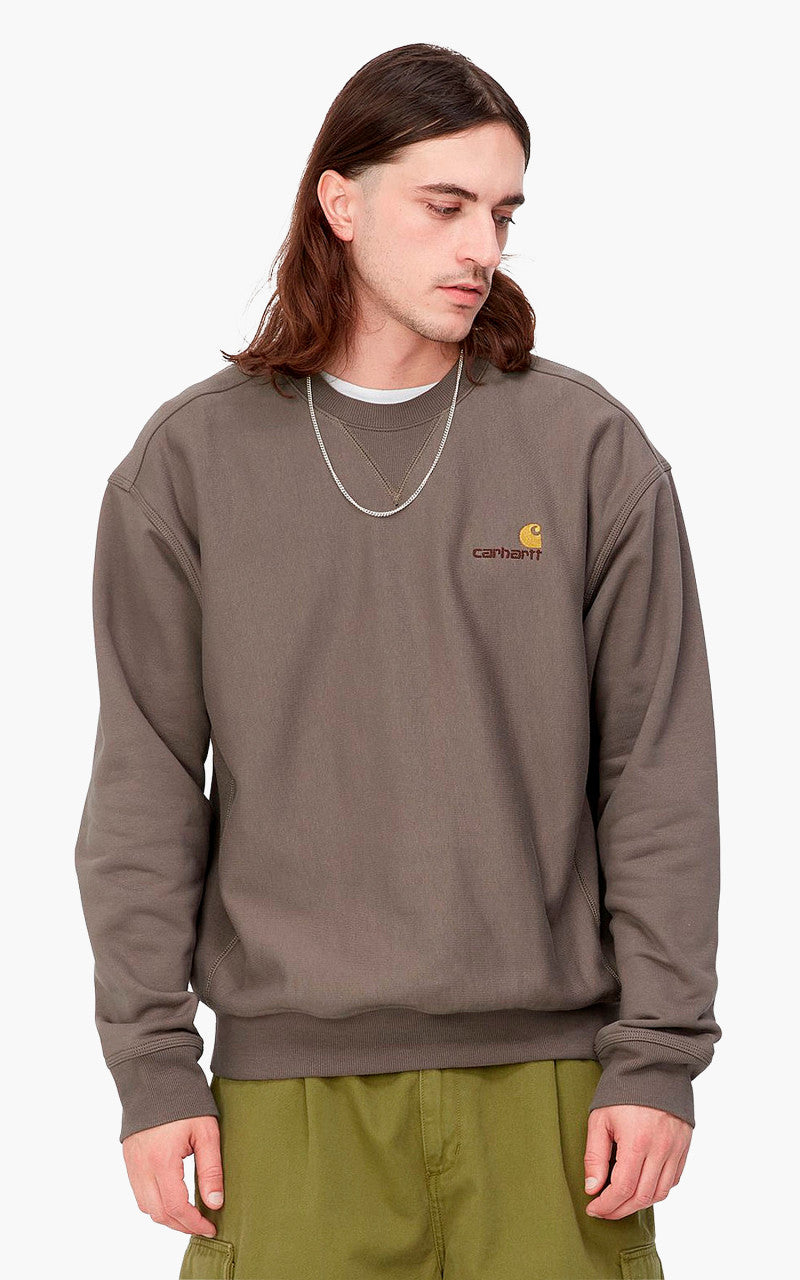Carhartt WIP American Script Sweatshirt Teide