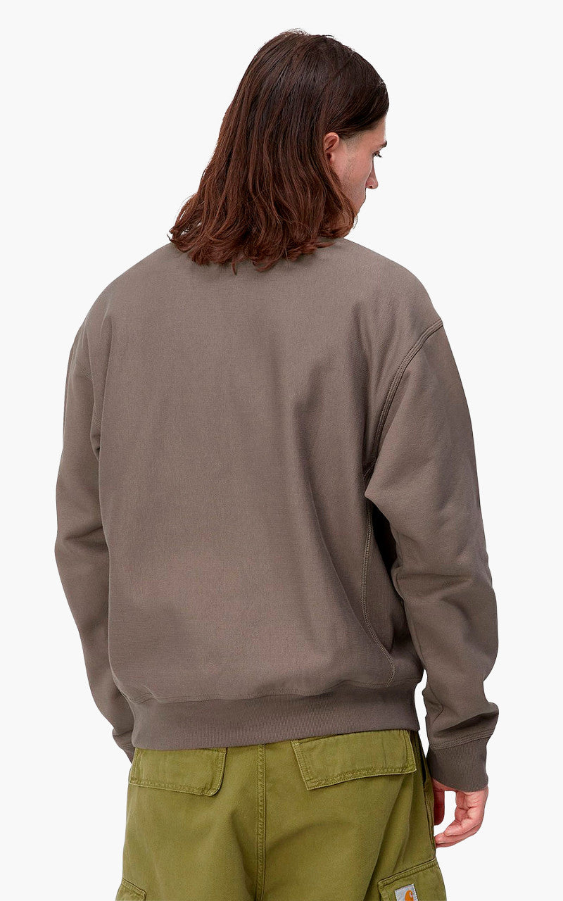 Carhartt WIP American Script Sweatshirt Teide