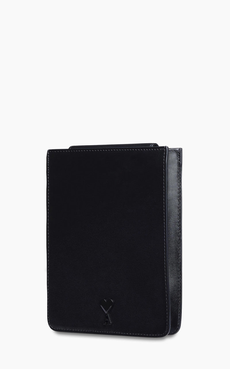AMI Paris ADC Vertical Pouch Black