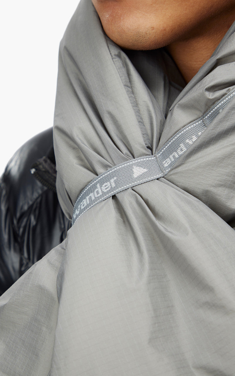 and wander Primaloft Rip Muffler Grey