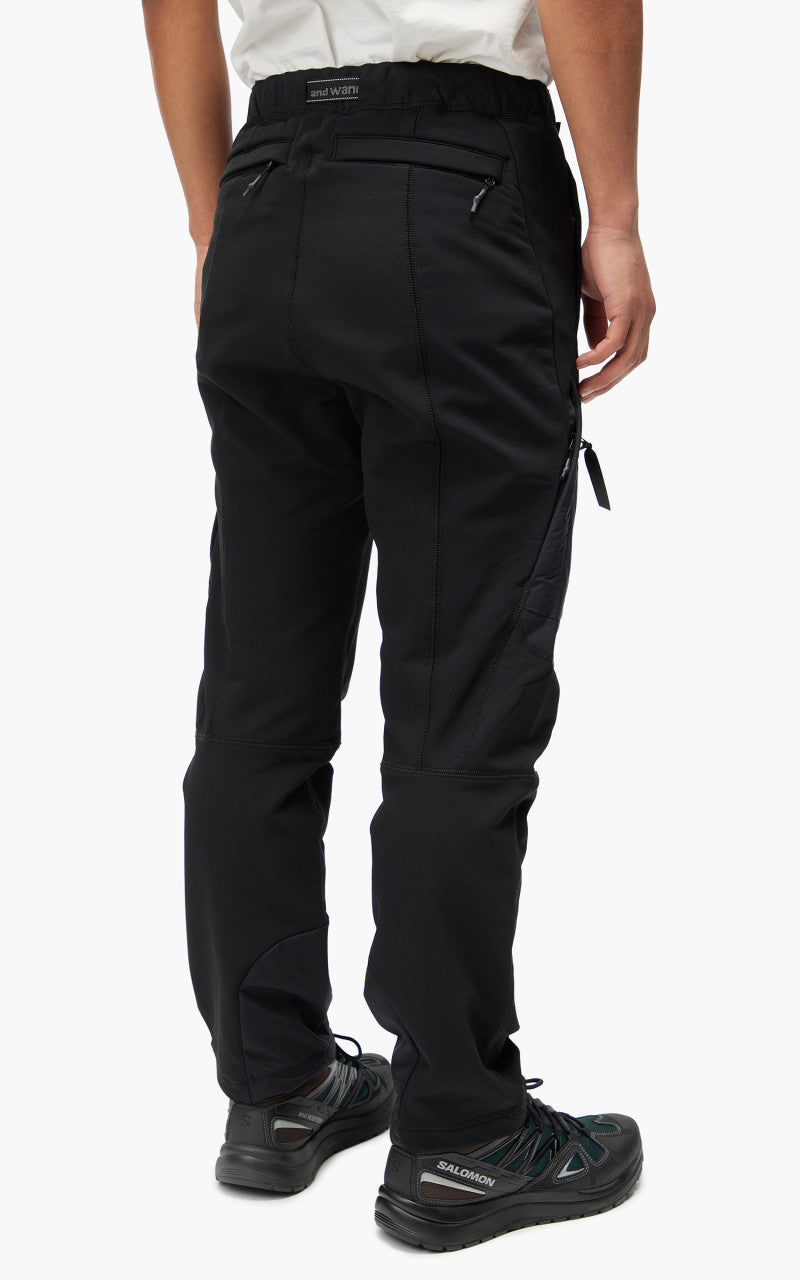 and wander Stretch Shell Pants Black