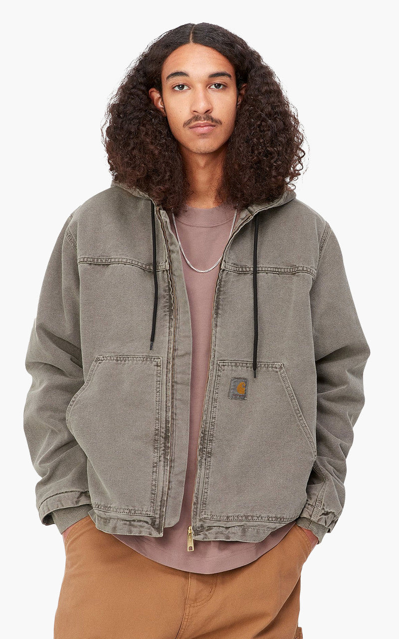 Carhartt WIP Arling Jacket Black Faded