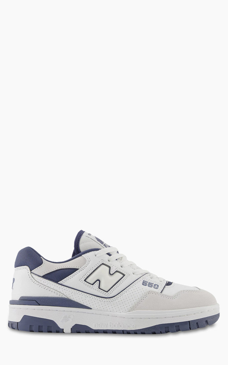 New Balance BB550 STG White/Vintage Indigo