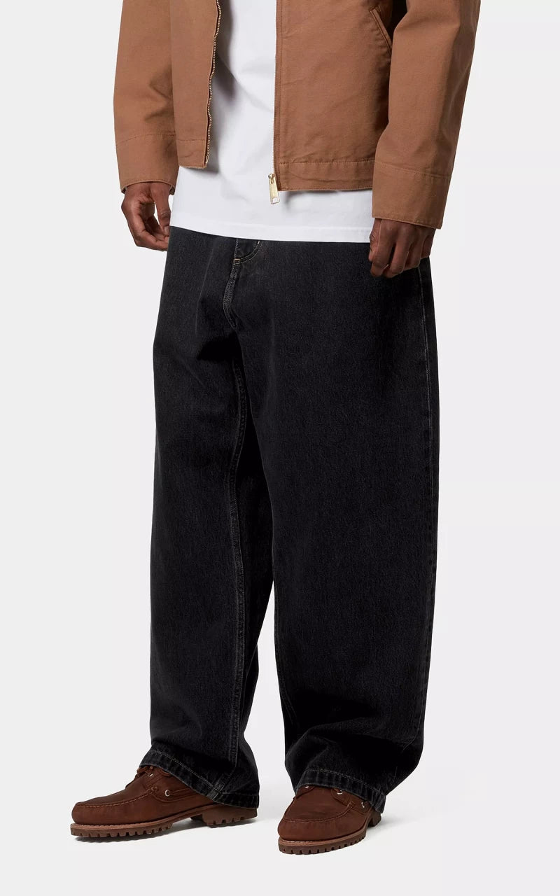 Carhartt WIP Brandon Pant Smith Denim Stone Washed Black