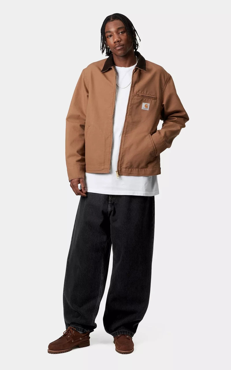 Carhartt WIP Brandon Pant Smith Denim Stone Washed Black