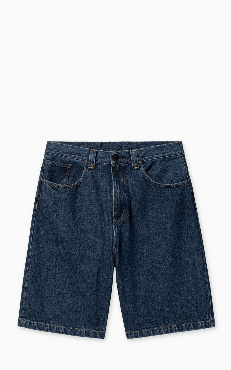 Carhartt WIP Brandon Short Smith Denim Stone Washed Blue