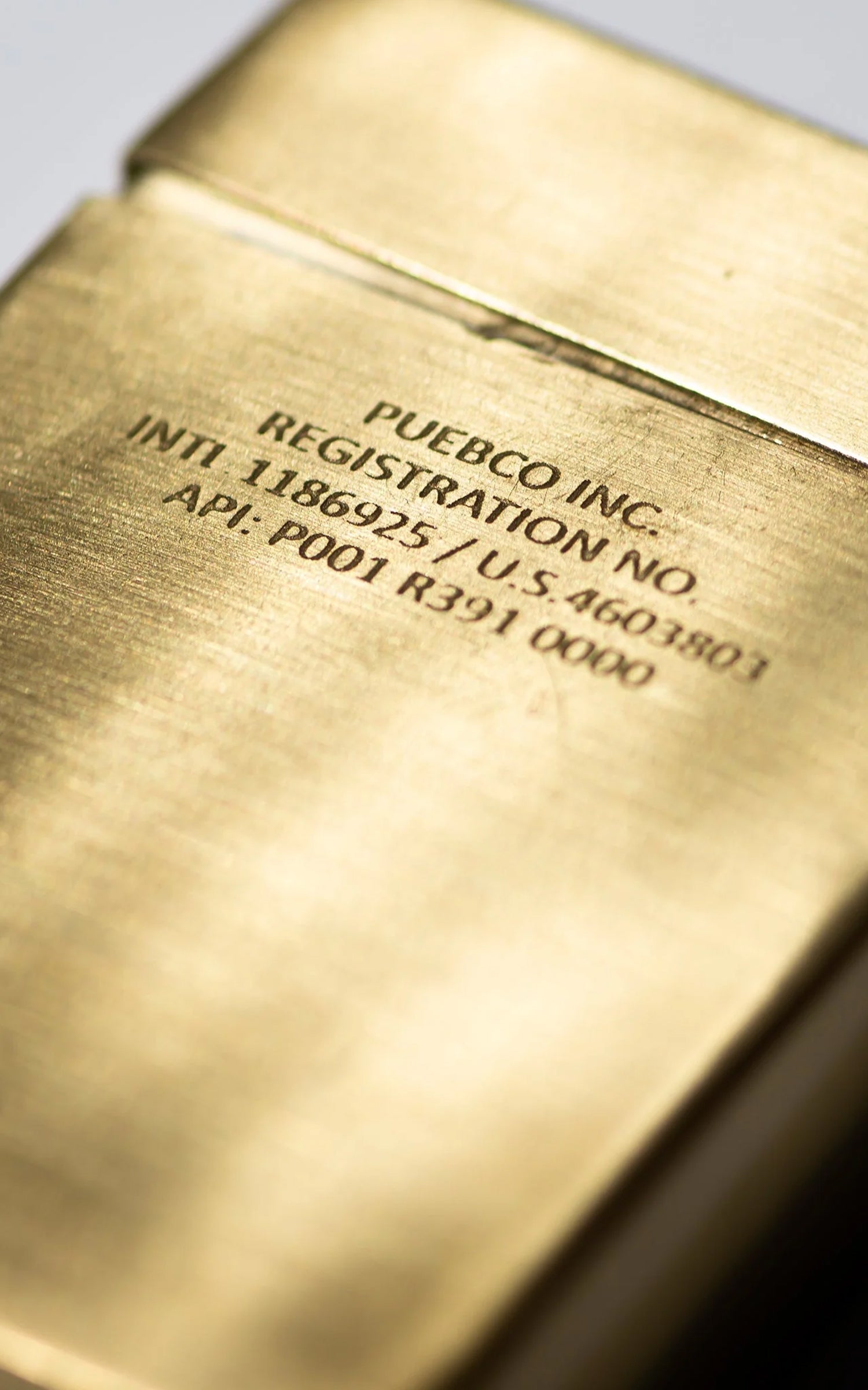 Puebco Brass Playing Card Case