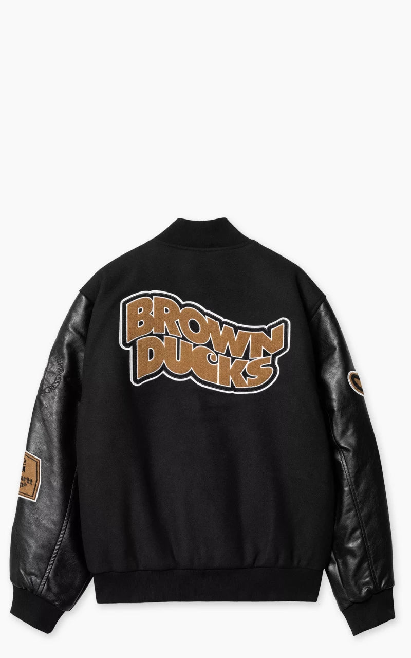 Carhartt WIP Brown Ducks Bomber Black/Black