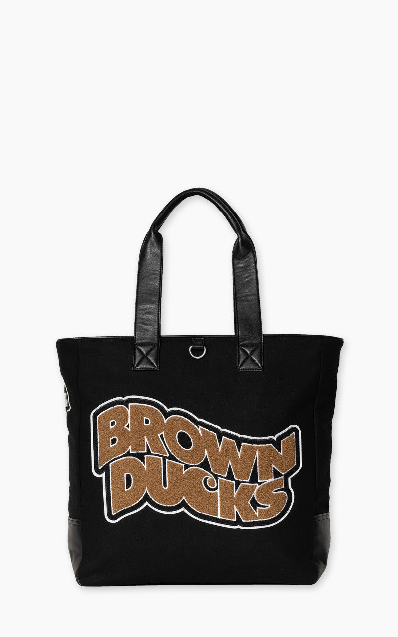 Carhartt WIP Brown Ducks Tote Schwarz/Schwarz
