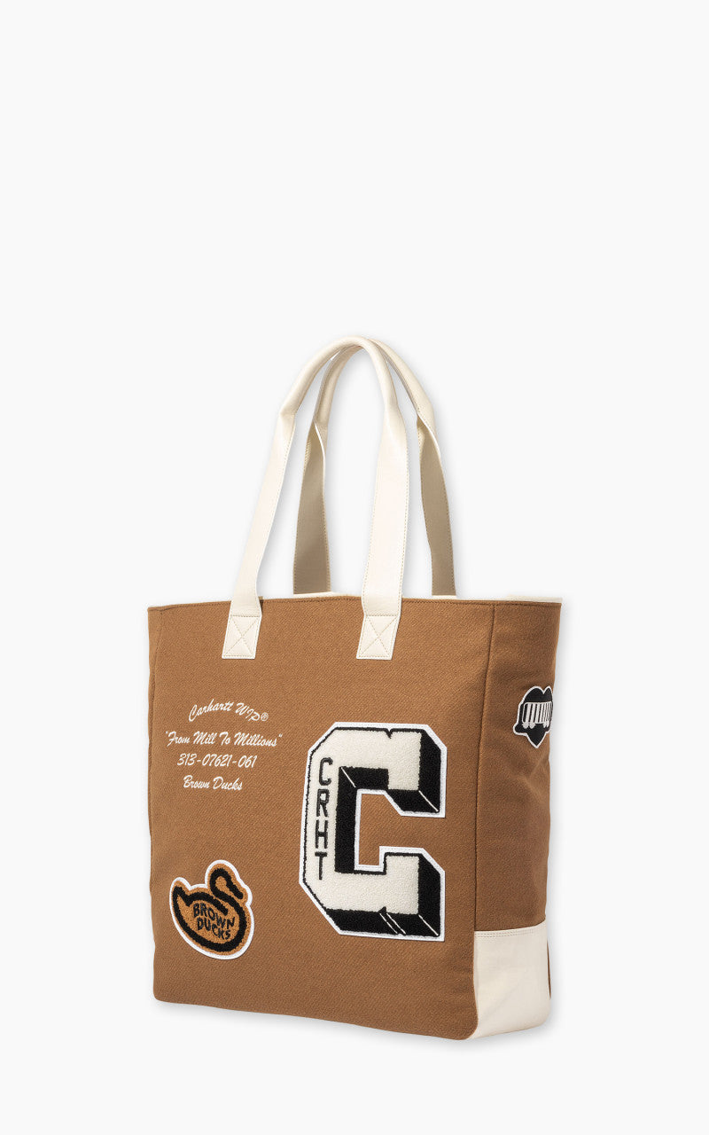 Carhartt WIP Brown Ducks Tote Hamilton Brown/Wax