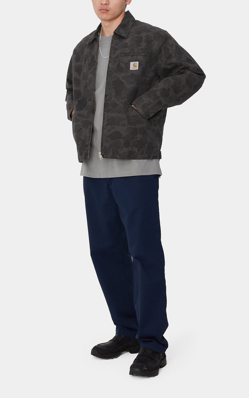 Carhartt WIP Duck Detroit Jacket Dearborn Canvas Camo Duck Green/Graphite