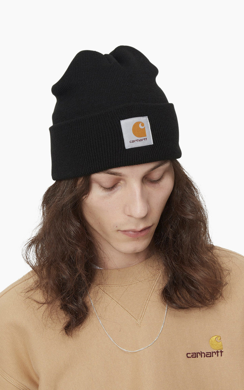 Carhartt WIP Short Watch Hat Beanie Black