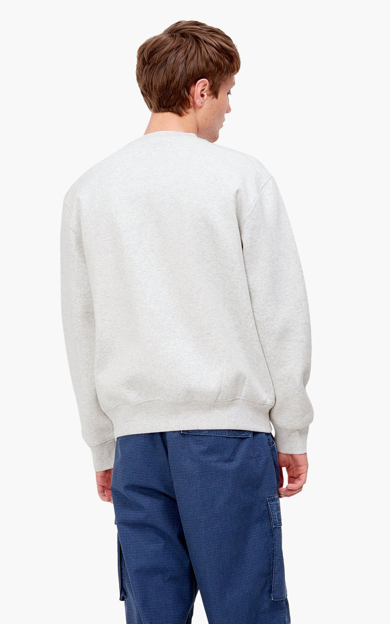 Carhartt WIP Carhartt Sweat Ash Heather/Rocket