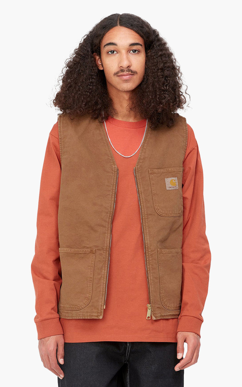 Carhartt WIP Arbor Vest Tamarind Faded