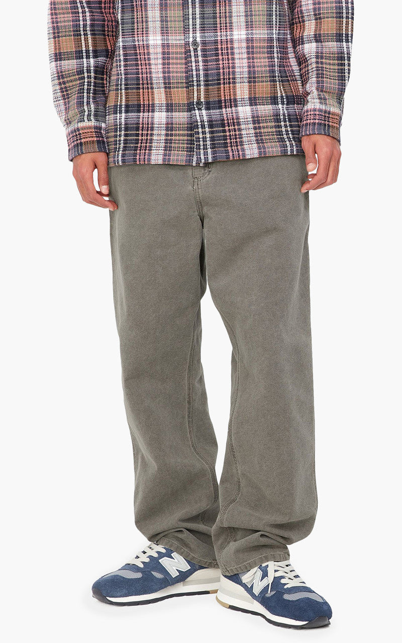 Carhartt WIP Single Knee Pant Dearborn Canvas Faded Black