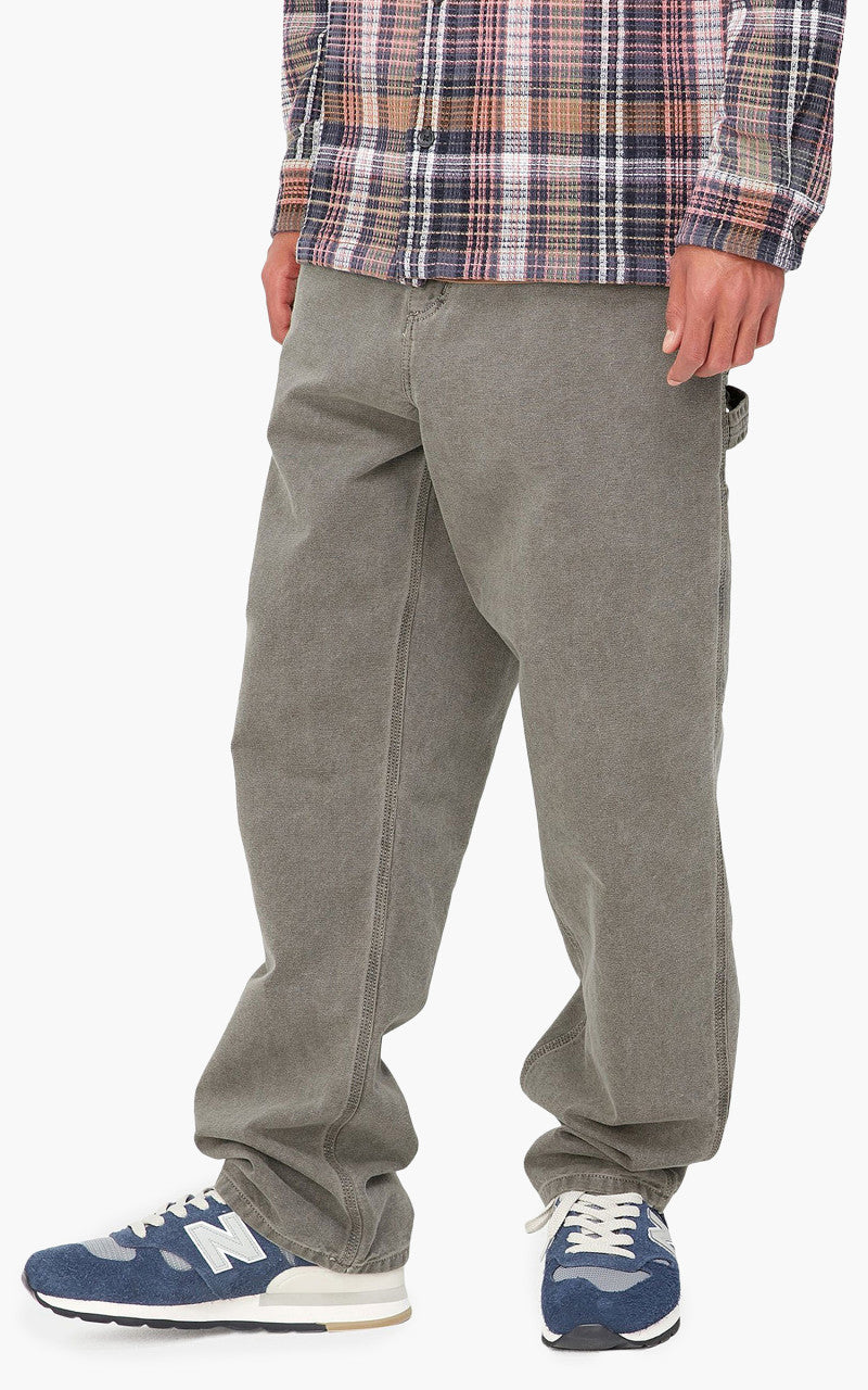 Carhartt WIP Single Knee Pant Dearborn Canvas Faded Black
