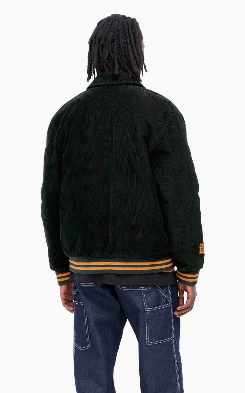 Carhartt WIP Letterman Jacket Black/Brick