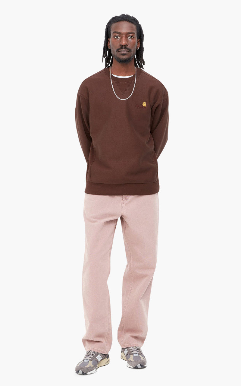 Carhartt WIP American Script Sweatshirt Ale