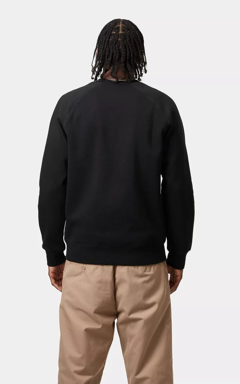 Carhartt WIP Chase Sweatshirt Black/Gold