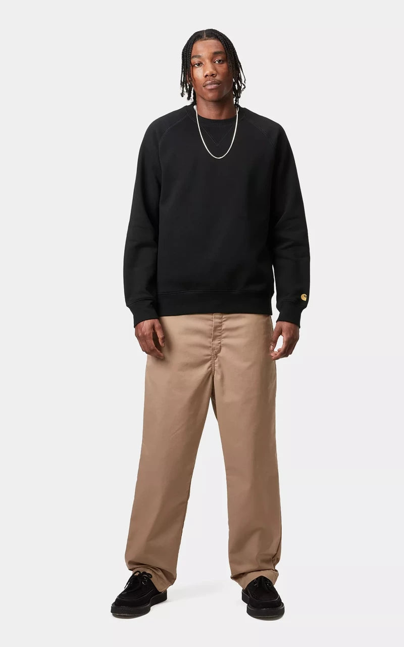 Carhartt WIP Chase Sweatshirt Black/Gold