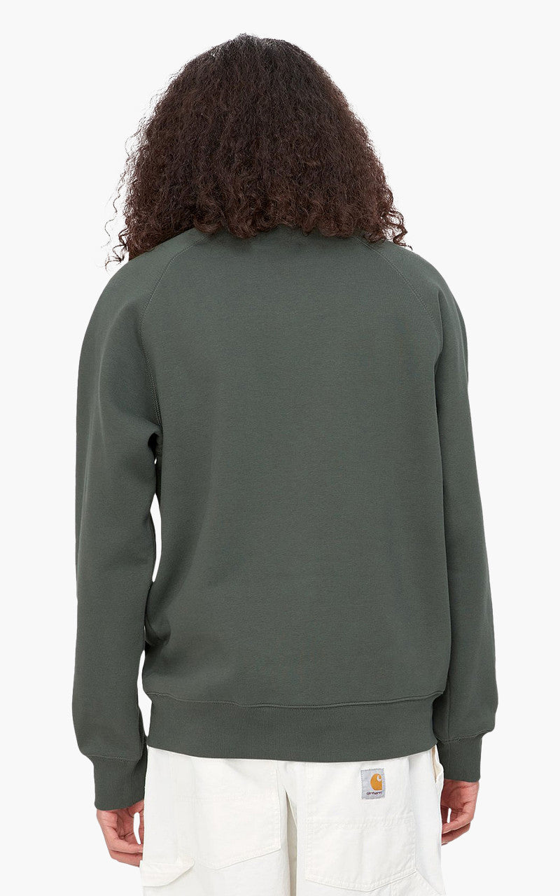 Carhartt WIP Chase Sweatshirt Jura/Gold