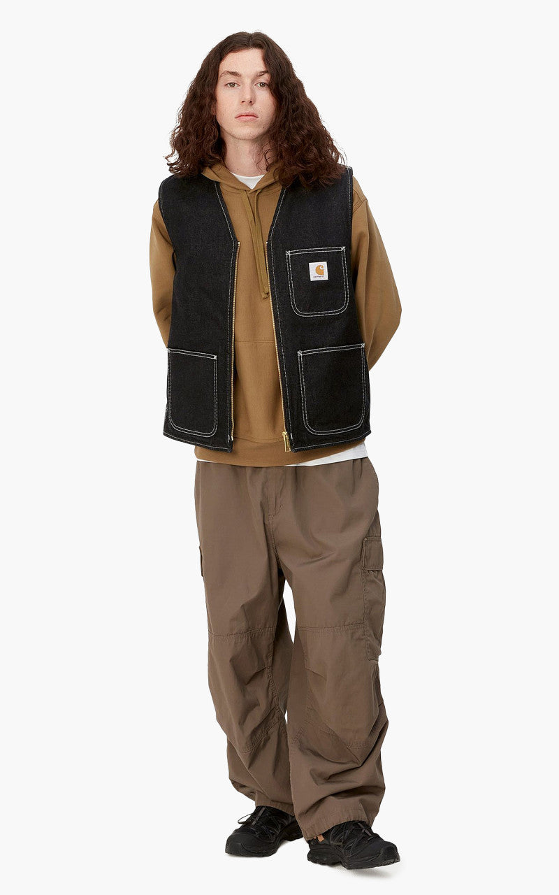Carhartt WIP Chore Vest Black One Wash
