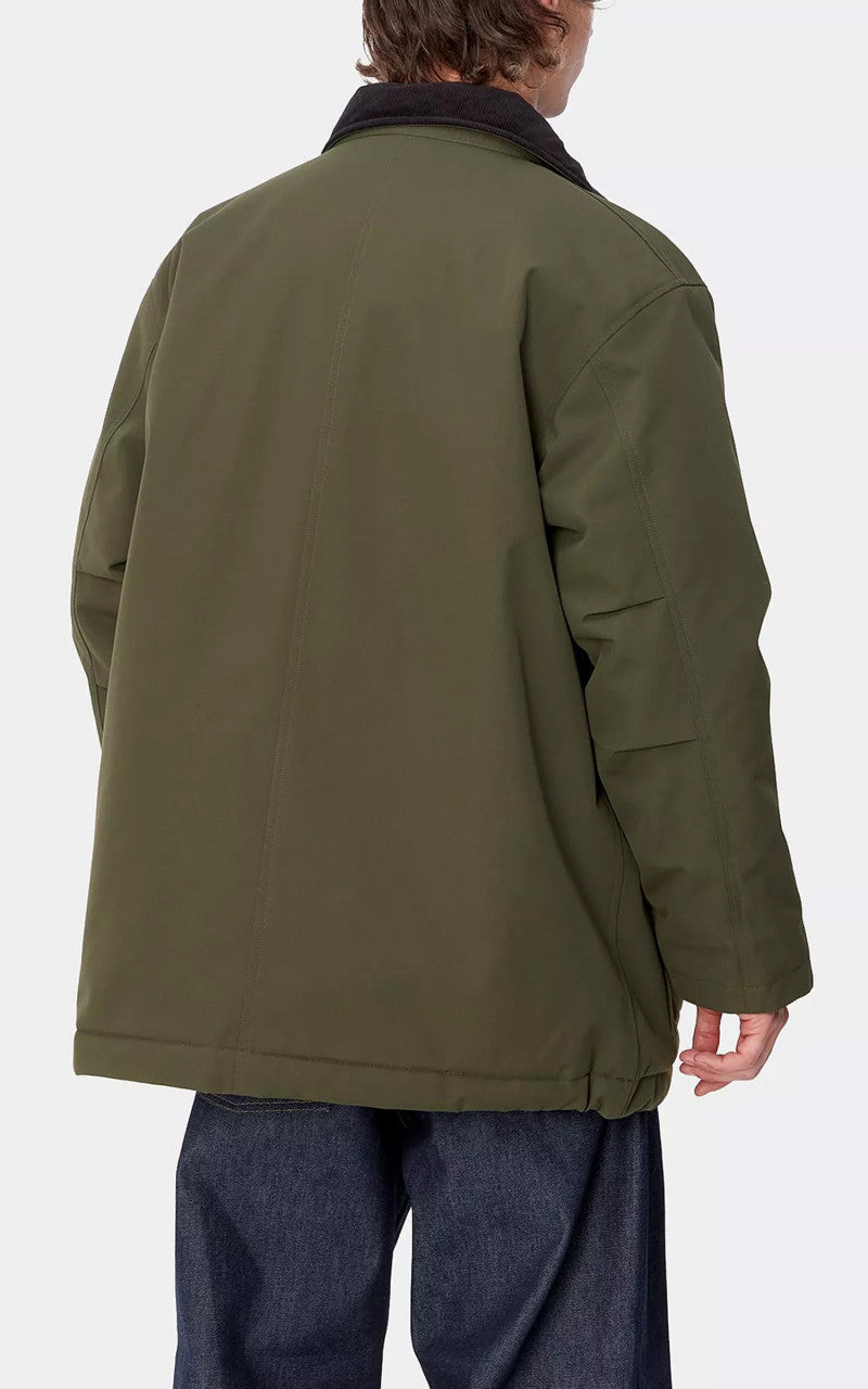 Carhartt WIP Clarton Coat Office Green/Black