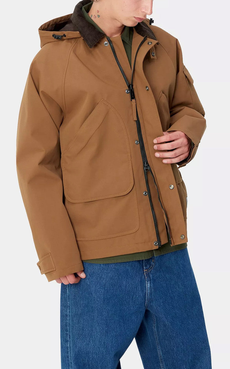 Carhartt WIP Clarton Jacket Hamilton Brown/Tobacco