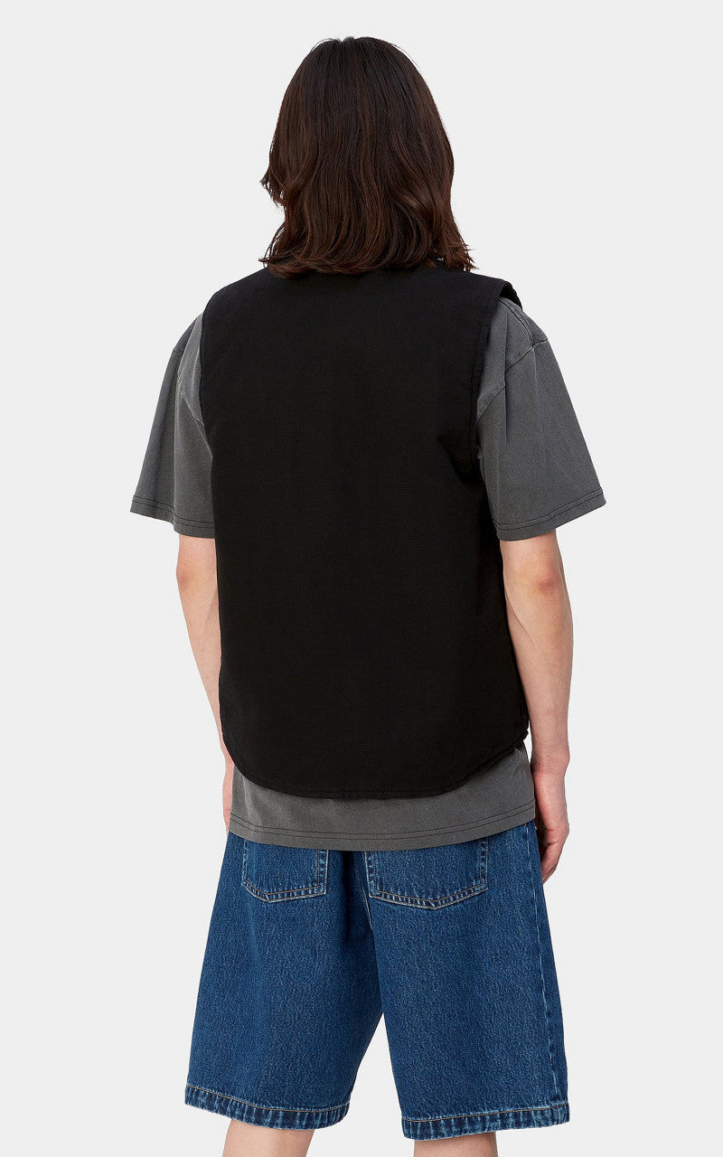 Carhartt WIP Classic Vest Black Rinsed