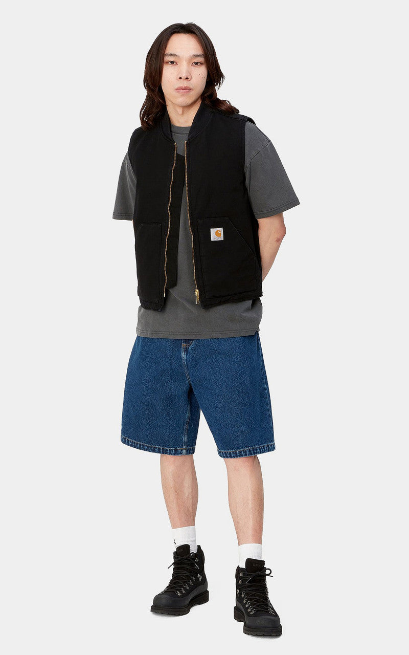 Carhartt WIP Classic Vest Black Rinsed