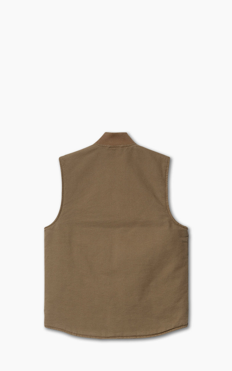 Carhartt WIP Classic Vest Hamilton Brown Rinsed