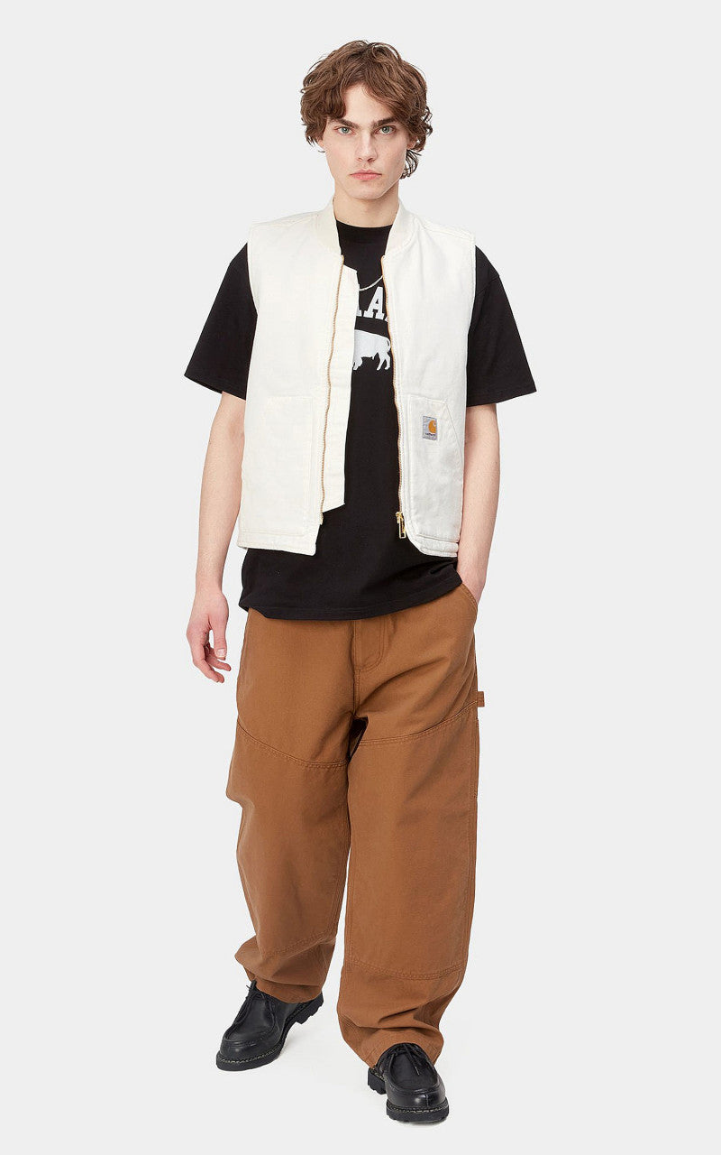 タグ付試着のみ❗️Carhartt WIP CLASSIC VEST rinsed Carhartt WIP Classic Vest Wax Rinsed