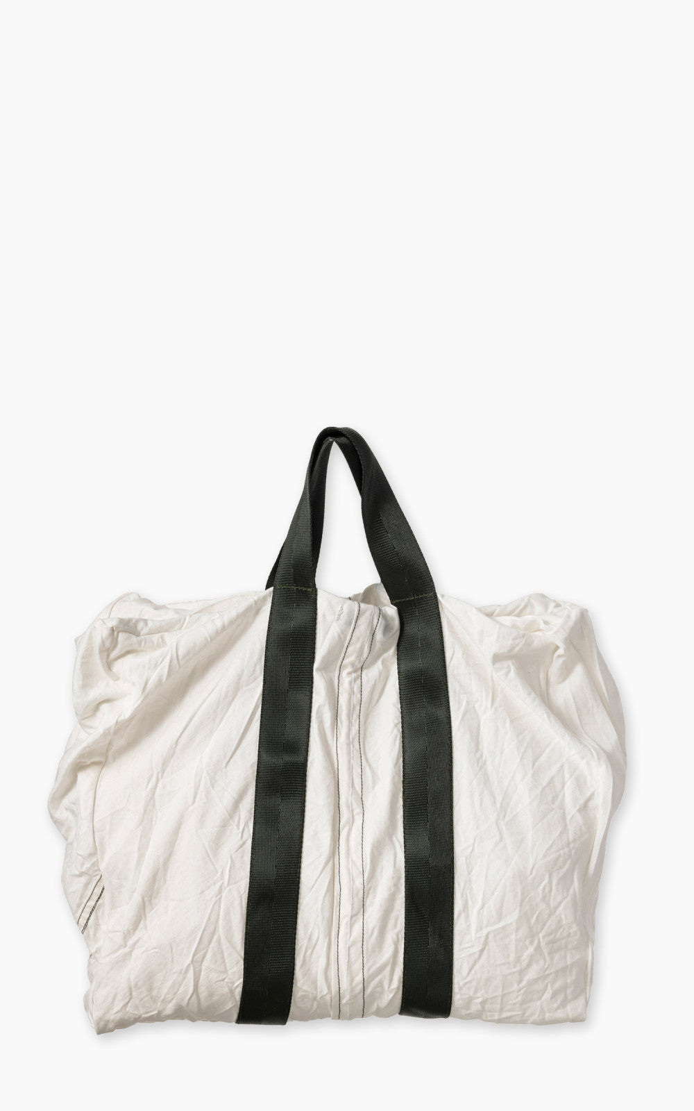 Puebco Vintage Parachute Tote Bag Green Belt