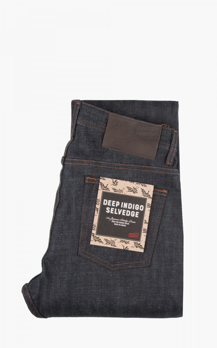 Rogue Territory Strider Selvedge Rinsed Indigo 15oz
