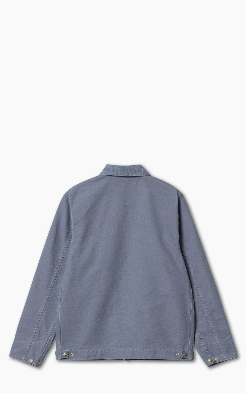 Carhartt WIP Detroit Jacket Dearborn Canvas Aged Bay Blue
