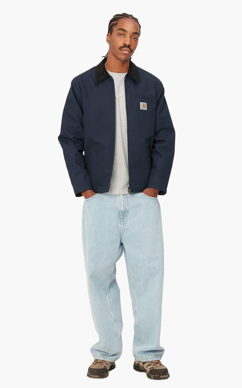 Carhartt WIP Detroit Jacket Dearborn Canvas Rigid Blue