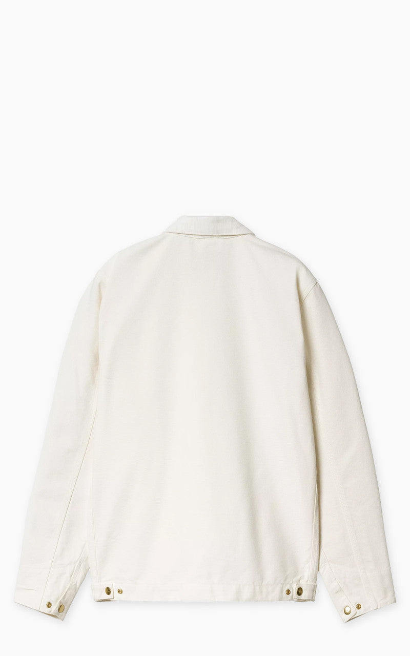 Carhartt WIP Detroit Jacket Dearborn Canvas Rinsed Wax/Wax