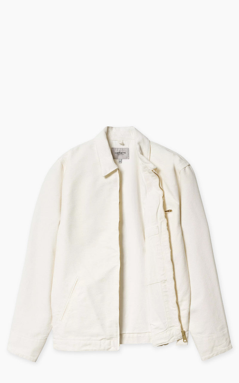 Carhartt WIP Detroit Jacket Dearborn Canvas Rinsed Wax/Wax